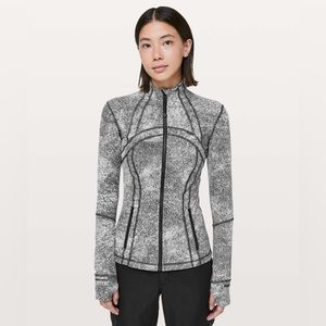 COPY - Lululemon White Grey Black Define Jacket - Size 8 - Luon